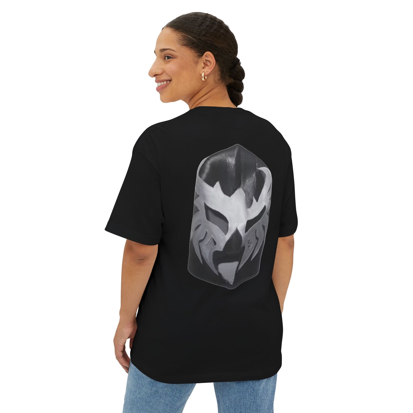 TS-07 MASK TEE BLACK